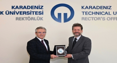 Kuzey Makedonya'nın Ankara Büyükelçisi Manasijevski'den KTÜ'ye ziyaret