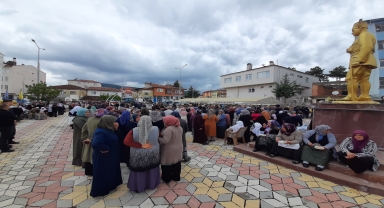 Ortaköy'de geleneksel yağmur duası ve şükür etkinliği yapıldı