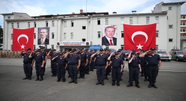 Rize'de 18 engelli temsili askerlik yaptı