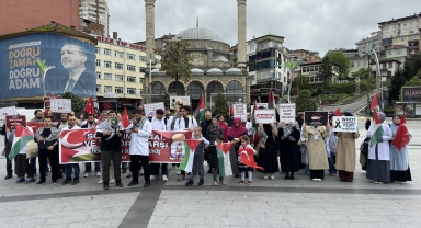 Rize'de sağlık çalışanları 25 haftadır