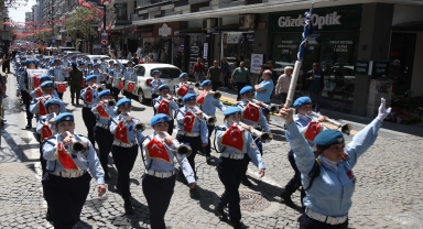 Samsun'da bando eşliğinde