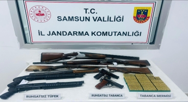 Samsun’da kaçakçılık operasyonunda 5 zanlı yakalandı