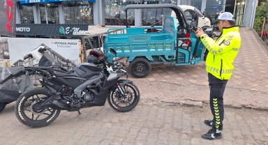 Samsun’da trafik kazasında motosiklet sürücüsü yaralandı