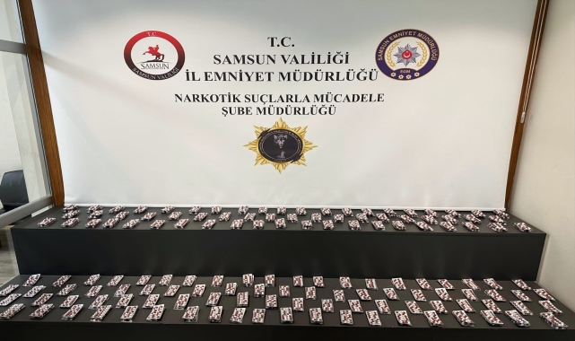 Samsun'da uyuşturucu operasyonunda 2 zanlı yakalandı