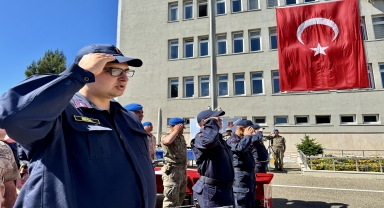 Sinop'ta engelliler bir günlük temsili askerlik yaptı