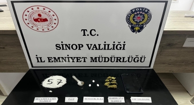 Sinop'ta yapılan uygulamalarda uyuşturucu ele geçirildi