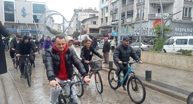 Terme'de bisiklet turu düzenlendi