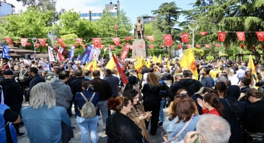 Trabzon'da eğitim sendikalarından okul müdürünün öldürülmesine tepki