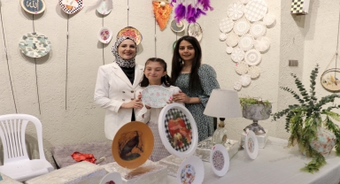 Trabzon'da özel eğitim öğrencilerinin ürettiği ürünler sergileniyor