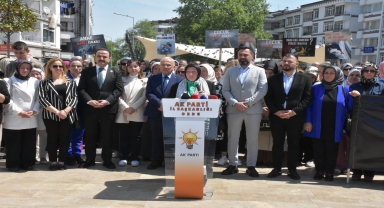Trabzon ve çevre illerde AK Parti'li kadınlar Gazzeli anneler için toplandı