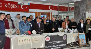 Ünye'de el işi ürünleri sergisi açıldı