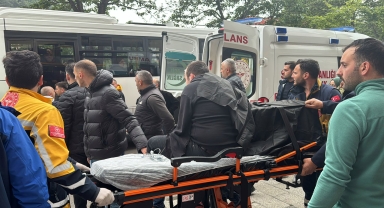 Zonguldak'ta kolu kıyma makinesine sıkışan kişi ameliyata alındı