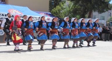 Bafra'da Halk Eğitim Merkezi Yıl Sonu Sergisi açıldı