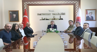 Bayburt Valisi Eldivan, asayiş değerlendirme toplantısı düzenledi