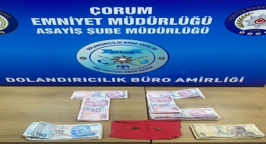 Çorum'da kendisini jandarma olarak tanıtarak dolandırıcılık yapan kişi yakalandı