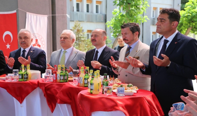 Giresun'da bayramlaşma töreni düzenlendi