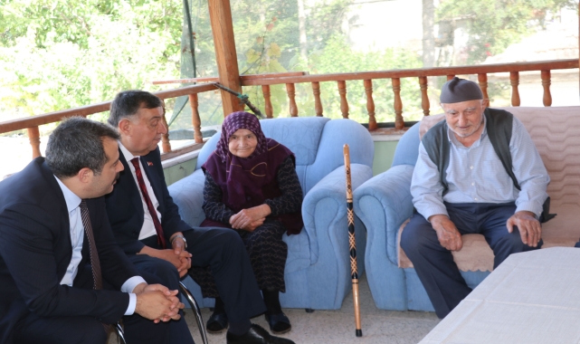 Havza'da bayramlaşma programı düzenlendi