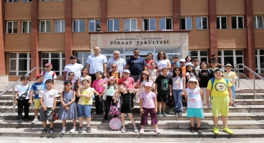 İlkokul öğrencileri TOGÜ'yü ziyaret etti