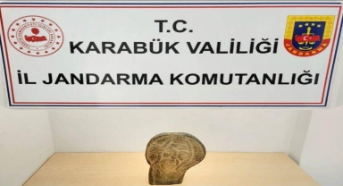 Karabük'te tarihi eser kaçakçılığı operasyonunda 2 şüpheli yakalandı
