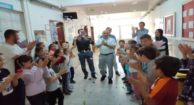 Ordu'da 24 yıllık öğretmene duygulandıran veda