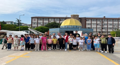 Samsun'da öğrenciler