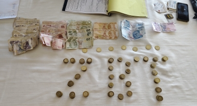 Sungurlu'da bir dilencinin üzerinden 1800 lira çıktı