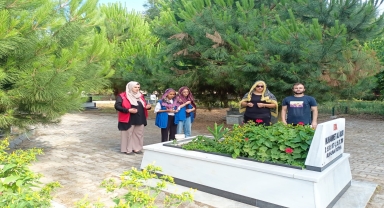 15 Temmuz şehidi Muhammed Ali Aksu, kabri başında anıldı