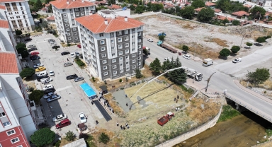 Alaca'da TOKİ Camisi'nin temeli atıldı