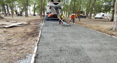 Alaçam'da Geyikkoşan Mesire alanında bakım ve çevre düzenlemesi yapıldı