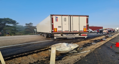 Bolu'da zincirleme trafik kazasında 5 kişi yaralandı