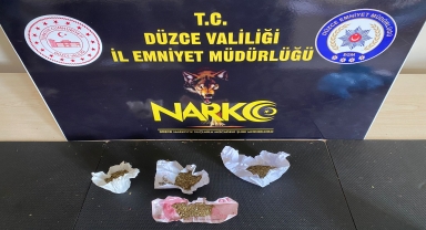 Düzce'de uyuşturucu operasyonunda yakalanan şüpheli tutuklandı