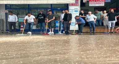 Giresun'da sağanak hasara neden oldu