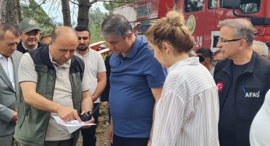 GÜNCELLEME - Karabük'te çıkan orman yangını büyük oranda kontrol altına alındı