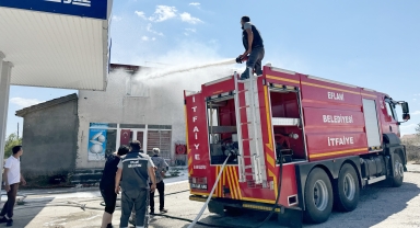 Karabük'te müstakil evin çatısında çıkan yangın söndürüldü