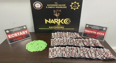Kastamonu'da uyuşturucu operasyonunda 1 kişi tutuklandı