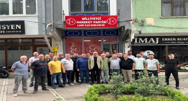 MHP Ladik İlçe Başkanı Gülami Erdoğan görevine başladı