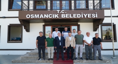 Osmancık Kaymakamı Akpay'dan Belediye Başkanı Gelgör'e veda ziyareti