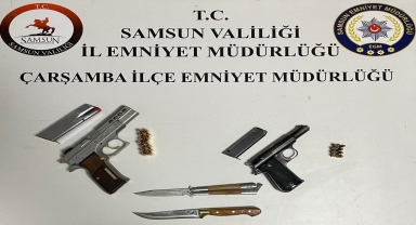 Samsun'da çıkan silahlı ve bıçaklı kavgayla ilgili 4 şüpheli yakalandı