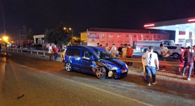 Samsun’da iki hafif ticari aracın çarpıştığı kazada 1 kişi yaralandı