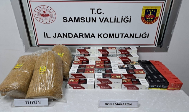 Samsun'da kaçakçılık operasyonunda 1 zanlı yakalandı