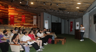 Samsun'da yaz okulu öğrencileri Kızılırmak Deltası Kuş Cenneti'ni gezdi