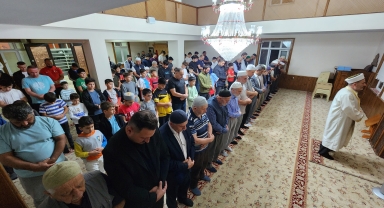 Amasya'da Kur'an kursu öğrencileri Gazze'deki çocuklar için dua etti