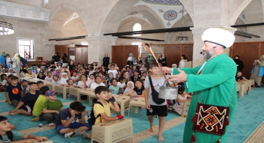 Amasya'da yaz Ku'ran kursu öğrencilerini