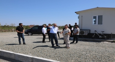 Bafra'da modern kamyon ve tır garajı hizmete açıldı