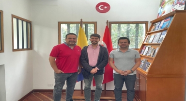 Bartın Üniversitesi öğretim üyeleri Kolombiya'da temaslarda bulundu