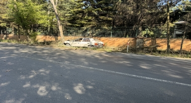 Bolu'da ağaca çarpan otomobilin sürücüsü yaralandı