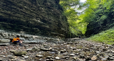 Cevizdibi Kanyonu doğal güzellikleriyle Karadeniz'de turizm rotalarından biri olmaya aday
