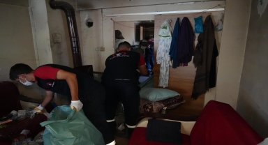Düzce'de engelli anne ve oğlunun yaşadığı