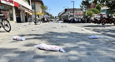 Düzce'de, İsrail'in saldırılarında ölen çocuklar