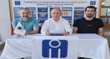 İnşaat Mühendisleri Odası Samsun Şube Başkanı Talak: